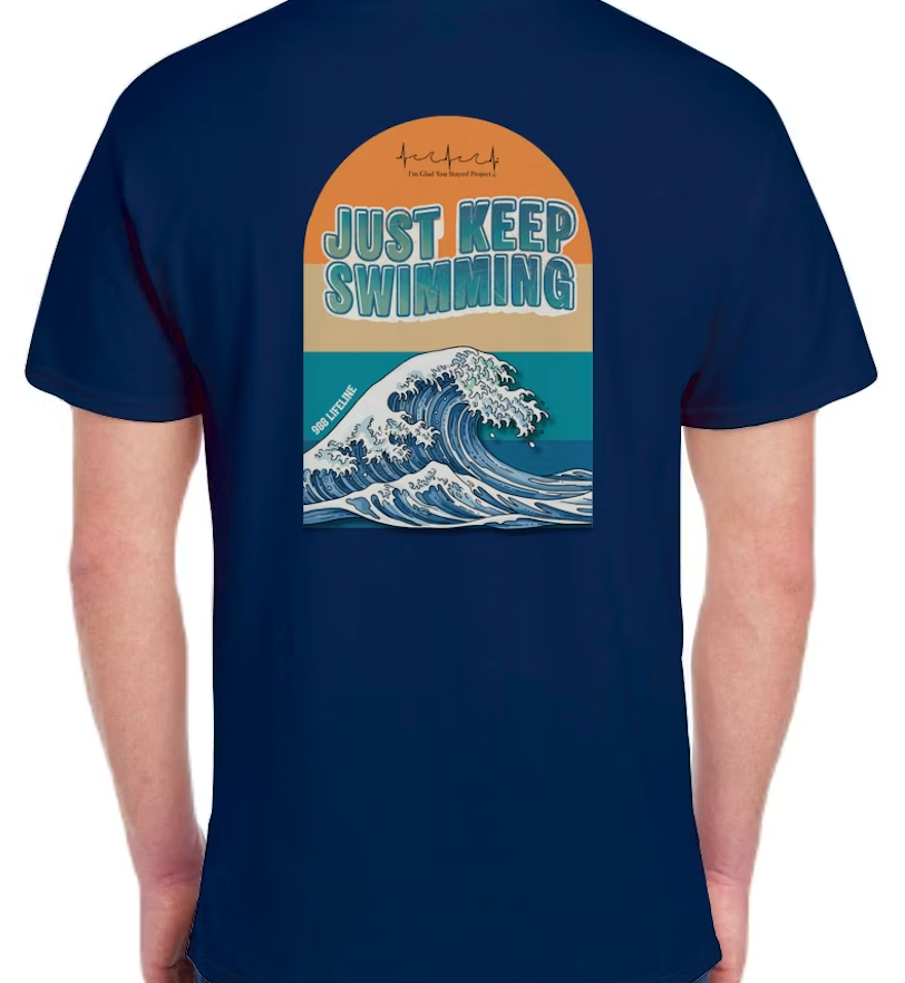 LIMITED EDITION Just Keep Swimming T-shirt