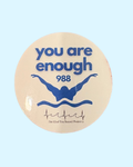 2″ “You are Enough” Swim Stickers